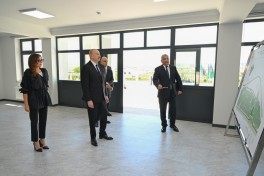 Президент Ильхам Алиев и первая леди Мехрибан Алиева совершили поездку в Джабраильский район -ОБНОВЛЕНО -ФОТО 