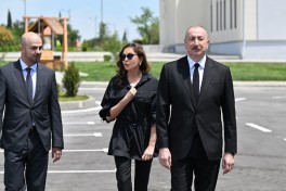 Президент Ильхам Алиев и первая леди Мехрибан Алиева совершили поездку в Джабраильский район -ОБНОВЛЕНО -ФОТО 