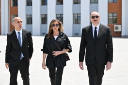 Президент Ильхам Алиев и первая леди Мехрибан Алиева совершили поездку в Джабраильский район -ОБНОВЛЕНО -ФОТО 