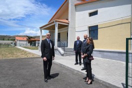 Президент Ильхам Алиев и первая леди Мехрибан Алиева совершили поездку в Джабраильский район -ОБНОВЛЕНО -ФОТО 