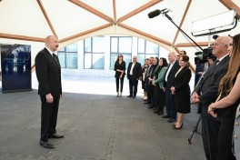 Президент Ильхам Алиев и первая леди Мехрибан Алиева совершили поездку в Джабраильский район -ОБНОВЛЕНО -ФОТО 