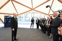 Президент Ильхам Алиев и первая леди Мехрибан Алиева совершили поездку в Джабраильский район -ОБНОВЛЕНО -ФОТО 