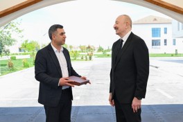 Президент Ильхам Алиев и первая леди Мехрибан Алиева совершили поездку в Джабраильский район -ОБНОВЛЕНО -ФОТО 
