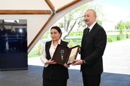 Президент Ильхам Алиев и первая леди Мехрибан Алиева совершили поездку в Джабраильский район -ОБНОВЛЕНО -ФОТО 
