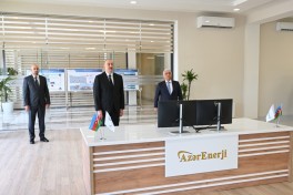 Глава государства принял участие в открытии 330-киловольтной подстанции «Шафаг» в Джабраильском районе -ОБНОВЛЕНО-ФОТО 