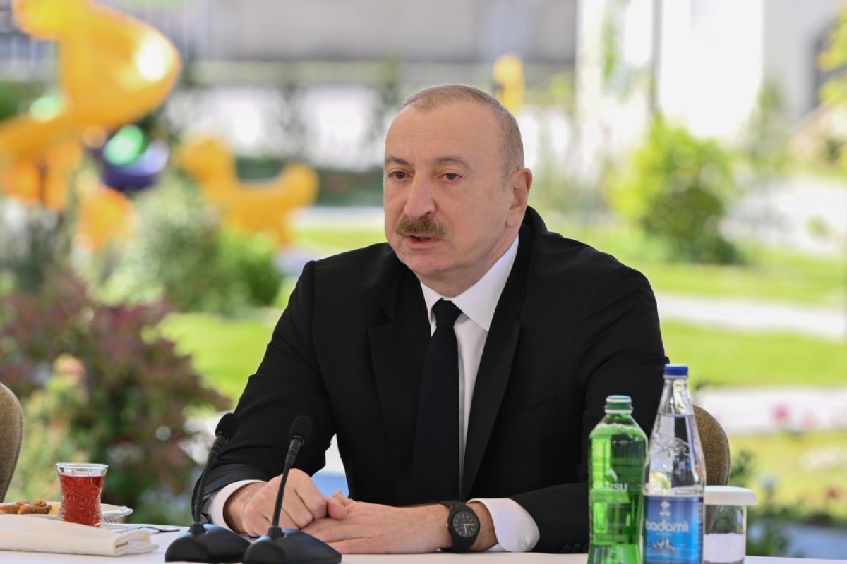 Президент Ильхам Алиев