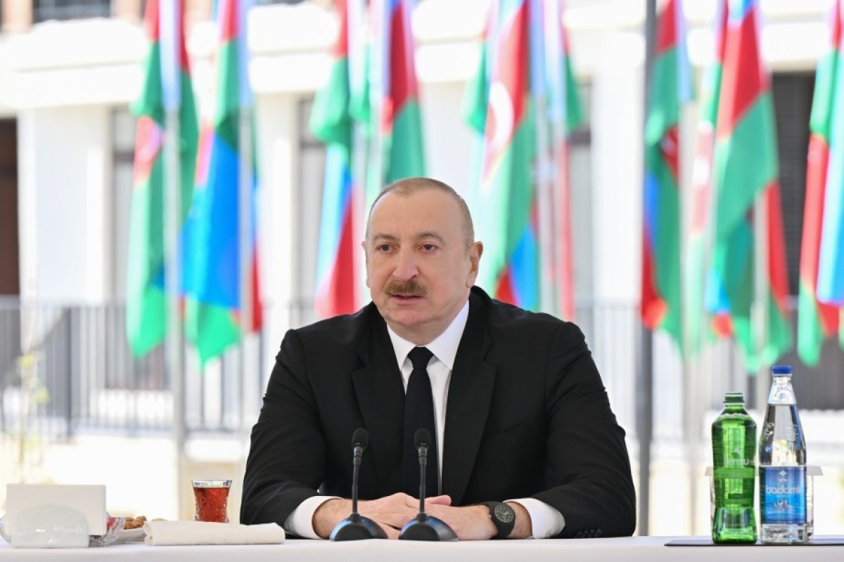 Президент Ильхам Алиев