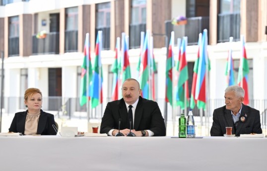 Президент Ильхам Алиев