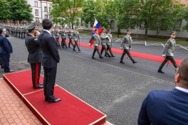 Министры обороны обсудили состояние азербайджано-словацкого военного сотрудничества