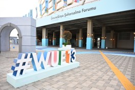 Президент Ильхам Алиев ознакомился с работами, проводимыми в связи с WUF13 на территории Бакинского олимпийского стадиона-ФОТО 