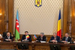 В Сенате Румынии состоялось мероприятие, посвящённое 103-й годовщине со дня рождения Гейдара Алиева-ФОТО 