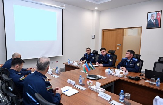 Состоялась встреча представителей ВВС Азербайджана и Узбекистана