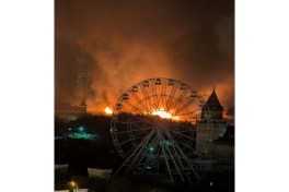 В Измайловском кремле на востоке Москвы произошел пожар-ФОТО 