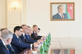 Президент Ильхам Алиев принял делегацию во главе с председателем Национального совета Словакии