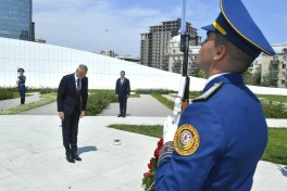 Председатель Национального совета Словакии посетил Парк Победы в Баку