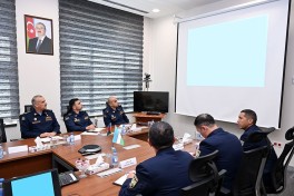 Состоялась встреча представителей ВВС Азербайджана и Узбекистана