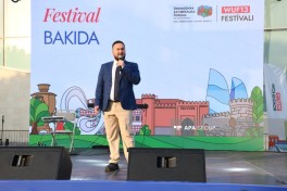 В рамках Фестиваля WUF13 на Бакинском приморском бульваре была проведена «Общественная программа» -ФОТО 