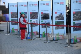 В рамках Фестиваля WUF13 на Бакинском приморском бульваре была проведена «Общественная программа» -ФОТО 