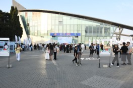 В рамках Фестиваля WUF13 на Бакинском приморском бульваре была проведена «Общественная программа» -ФОТО 