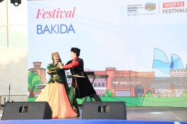 В рамках Фестиваля WUF13 на Бакинском приморском бульваре была проведена «Общественная программа» -ФОТО 