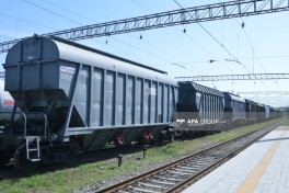 В Армению транзитом через территорию Азербайджана отправлено зерно-ОБНОВЛЕНО -ФОТО 