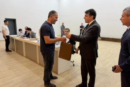 Очередная группа переселенцев прибыла в село Шюкюрбейли Джабраильского района, им вручены ключи от домов -ОБНОВЛЕНО-ФОТО 