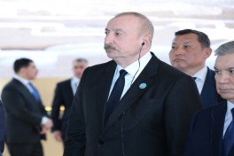 Президент Ильхам Алиев и другие участники неформального саммита ОТГ ознакомились в Туркестане с рядом культурных объектов
