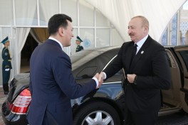 Президент Ильхам Алиев и другие участники неформального саммита ОТГ ознакомились в Туркестане с рядом культурных объектов