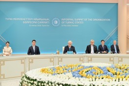 Президент Ильхам Алиев принимает участие в неформальном саммите ОТГ в Туркестане-ОБНОВЛЕНО-1 