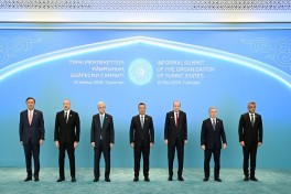 Президент Ильхам Алиев принимает участие в неформальном саммите ОТГ в Туркестане-ОБНОВЛЕНО-1 