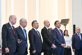 Лидеры ОТГ приняли участие в церемонии закладки фундамента Центра тюркской цивилизации