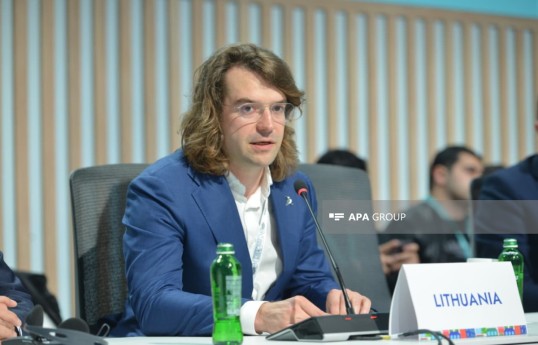 Глава Аппарата Министерства окружающей среды Литвы Повилас Подерскис
