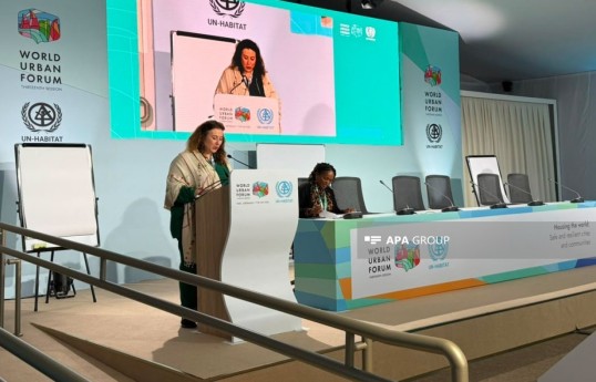 представитель Программы ООН по населённым пунктам (UN-Habitat) Райна Хедейя