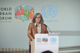 Исполнительный директор Программы ООН по населенным пунктам Анаклаудия Россбах
