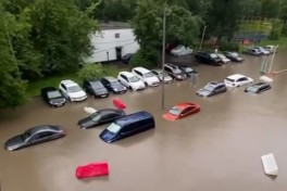 Ливни в Москве привели к подтоплениям-ВИДЕО 