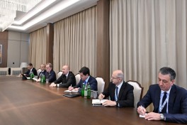 Состоялась встреча Президента Ильхама Алиева с Премьер-министром Грузии