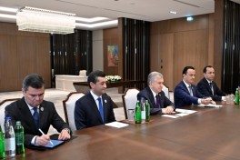 Президент Ильхам Алиев встретился с Шавкатом Мирзиёевым -ОБНОВЛЕНО 