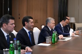 Президент Ильхам Алиев встретился с Шавкатом Мирзиёевым -ОБНОВЛЕНО 