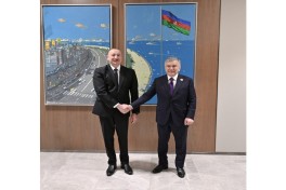 Президент Ильхам Алиев встретился с Шавкатом Мирзиёевым -ОБНОВЛЕНО 