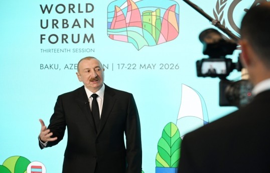 Президент Ильхам Алиев: К настоящему моменту мы выработали уникальный опыт строительства городов и сел с нуля