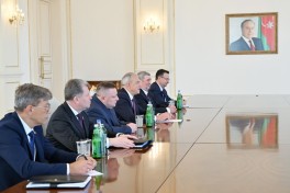 Президент Ильхам Алиев принял председателя Палаты представителей Нацсобрания Беларуси