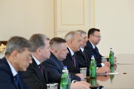 Президент Ильхам Алиев принял председателя Палаты представителей Нацсобрания Беларуси
