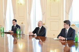 Президент Ильхам Алиев принял вице-премьера Словакии