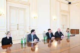 Президент Ильхам Алиев принял вице-премьера Словакии