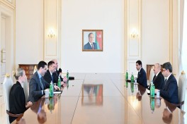 Президент Ильхам Алиев принял вице-премьера Словакии
