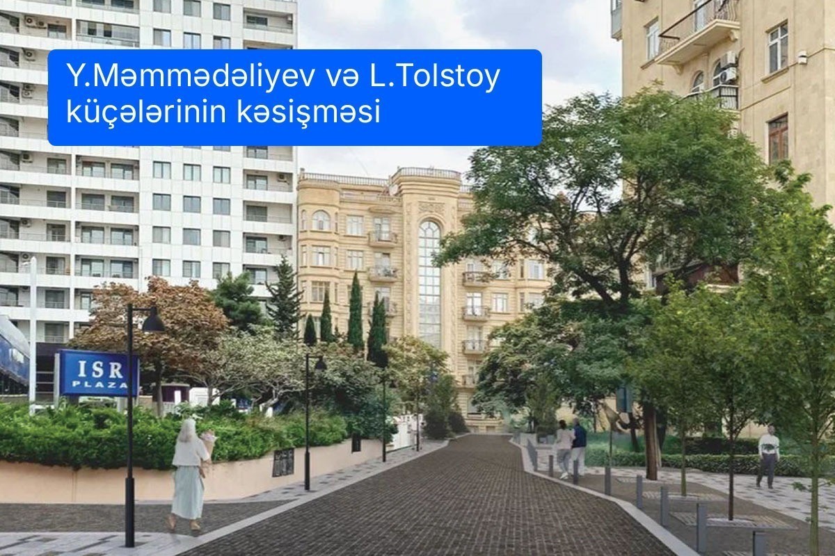 От сада Хагани и Площади фонтанов до Зимнего парка и Центрального парка создаются два пешеходных маршрута
