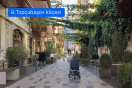 От сада Хагани и Площади фонтанов до Зимнего парка и Центрального парка создаются два пешеходных маршрута