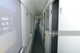 Вместимость пассажирского поезда Баку–Тбилиси составляет 118 человек-ФОТО 