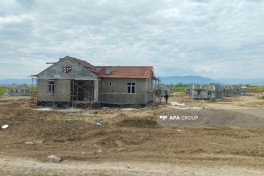 Восстановление сёл Баш Гервенд и Эйвазханбейли Агдамского района идёт высокими темпами — ФОТО 