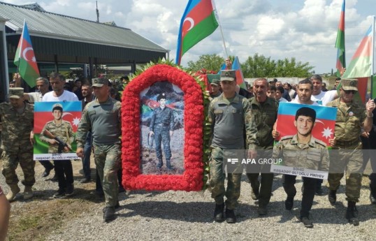 Останки пропавшего без вести шехида Первой Карабахской войны Рашадата Пириева преданы земле в Бардинском районе -ФОТО-ОБНОВЛЕНО 